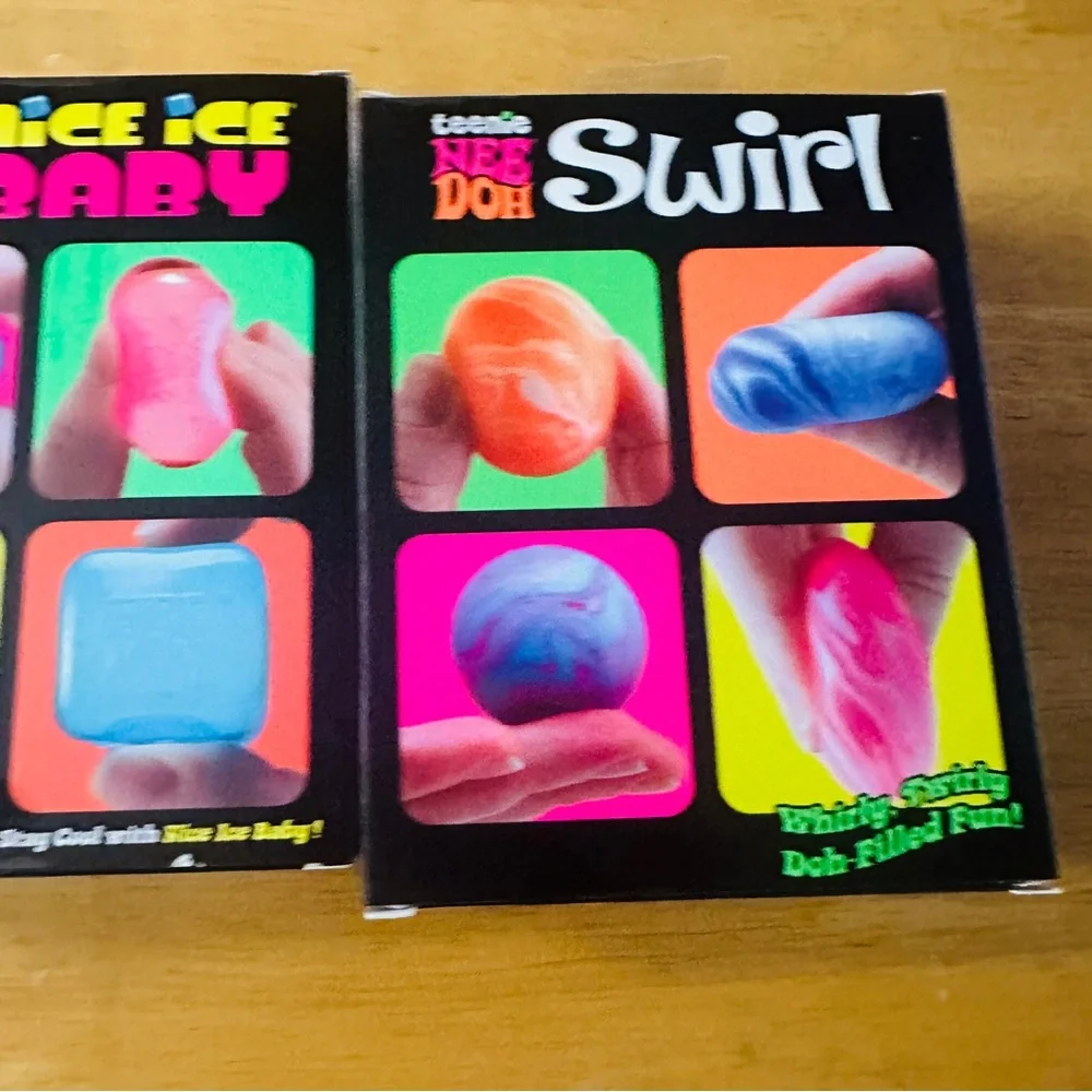 NeeDoh Teenie Swirl Stress Ball &
NeeDoh Nice Ice Baby - Picture 8 of 10